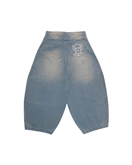 THE OMEGA BAGGY JEAN - SKY (Pre venta)
