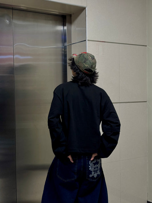 UNDERWORLD - Polo Manga Larga Boxy Fit