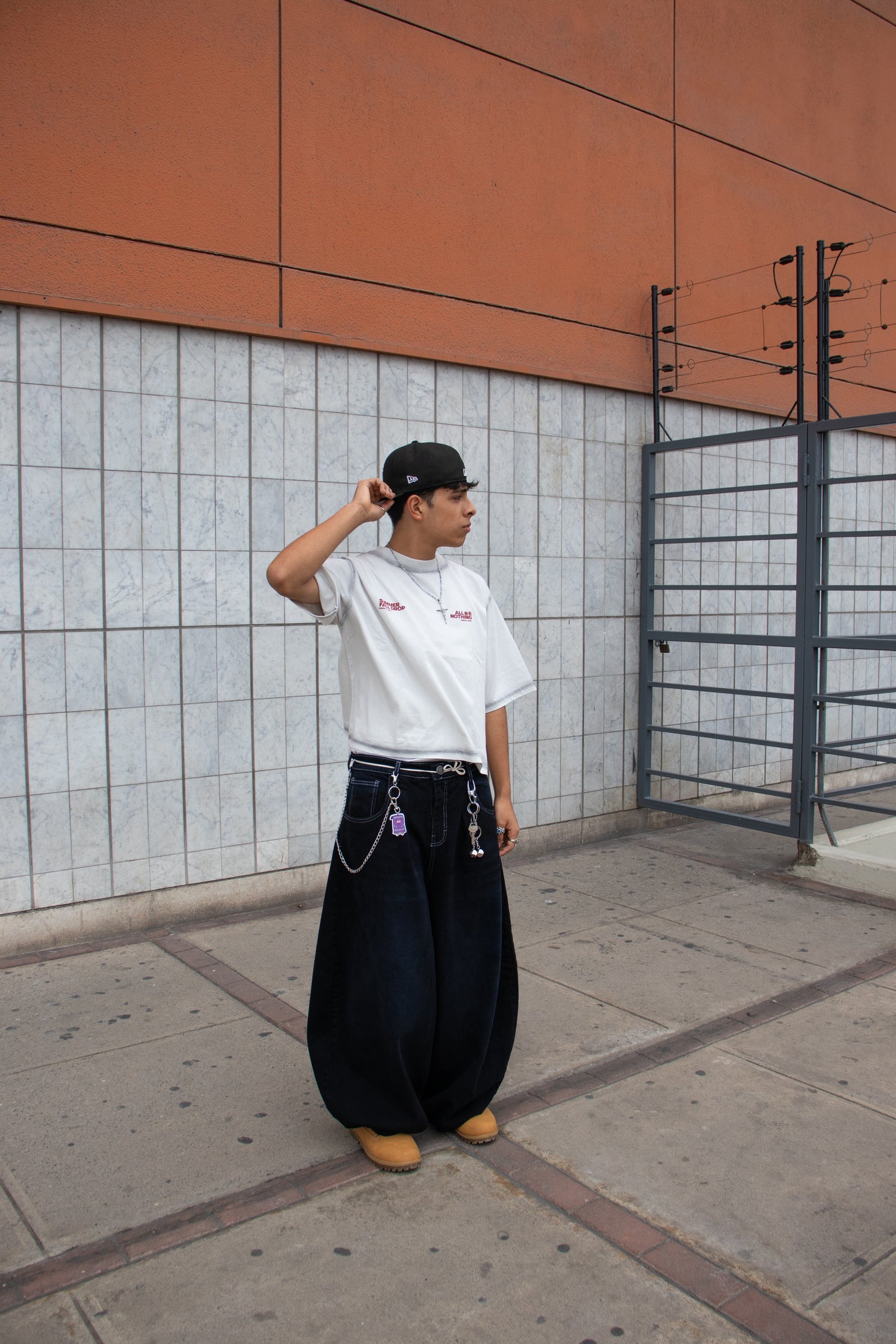 THE OMEGA BAGGY JEAN - BLACK