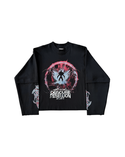 UNDERWORLD - Polo Manga Larga Boxy Fit