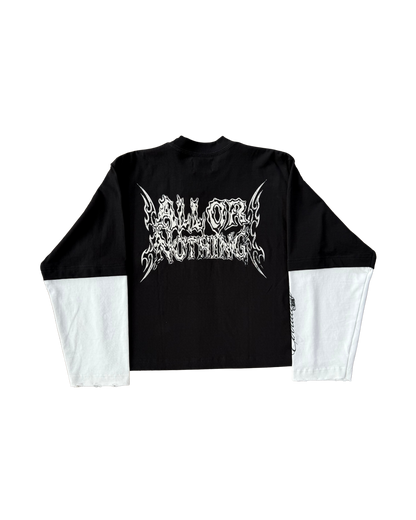 DEMONS - Polo Manga Larga Boxy Fit