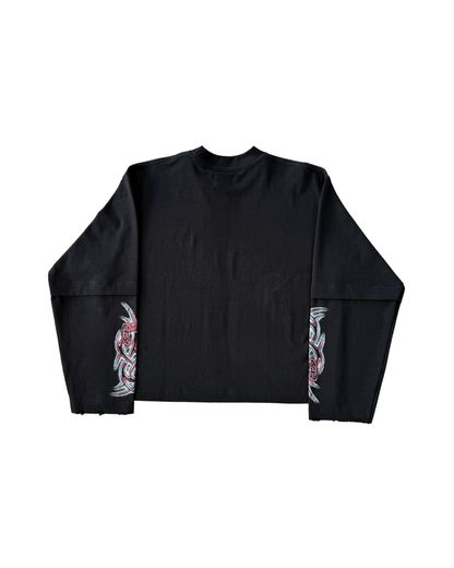 UNDERWORLD - POLO MANGA LARGA BOXY FIT