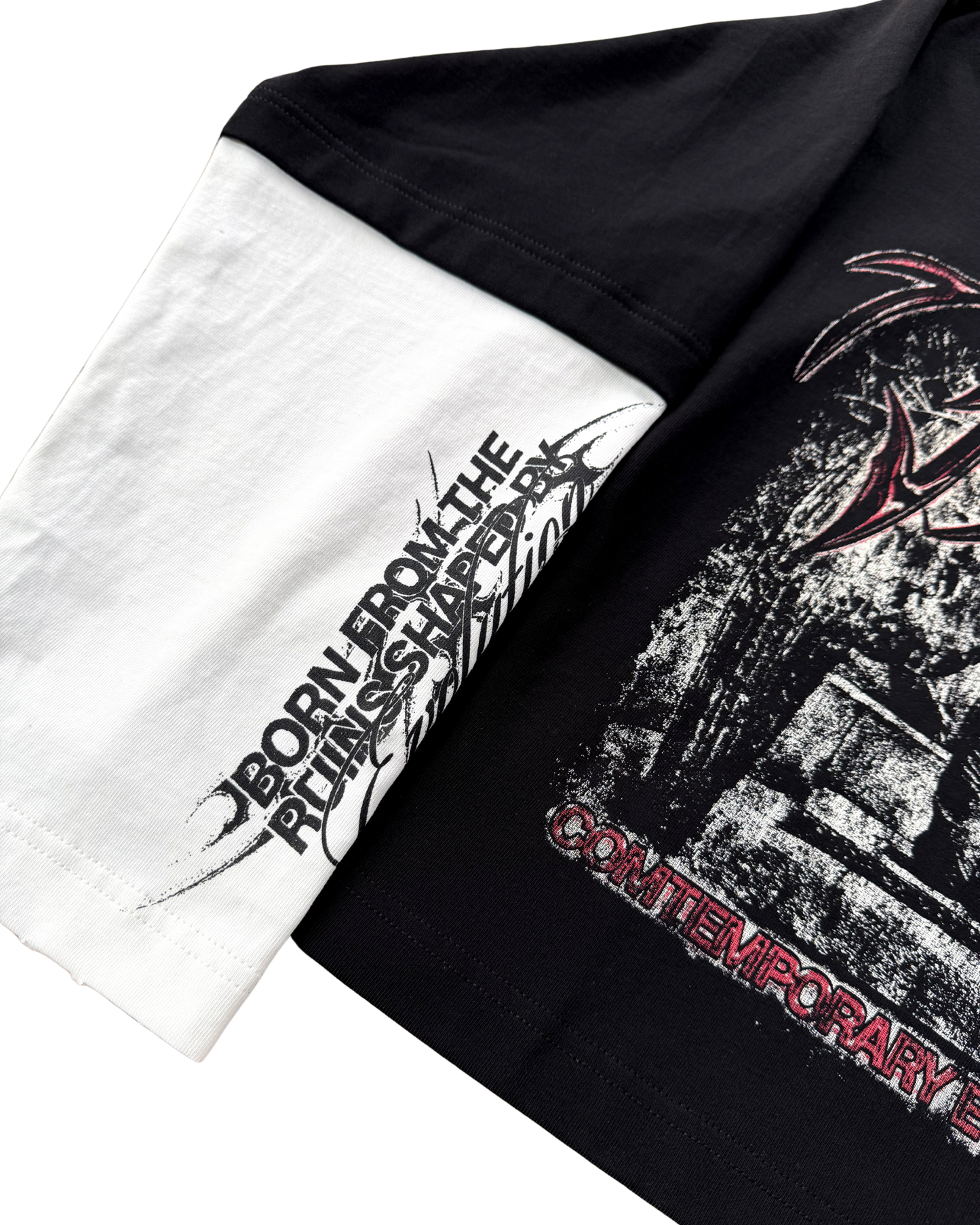 DEMONS - Polo Manga Larga Boxy Fit