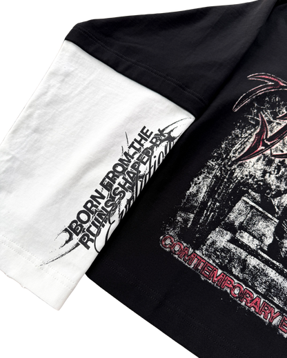 DEMONS - Polo Manga Larga Boxy Fit