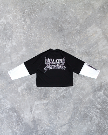 DEMONS - Polo Manga Larga Boxy Fit