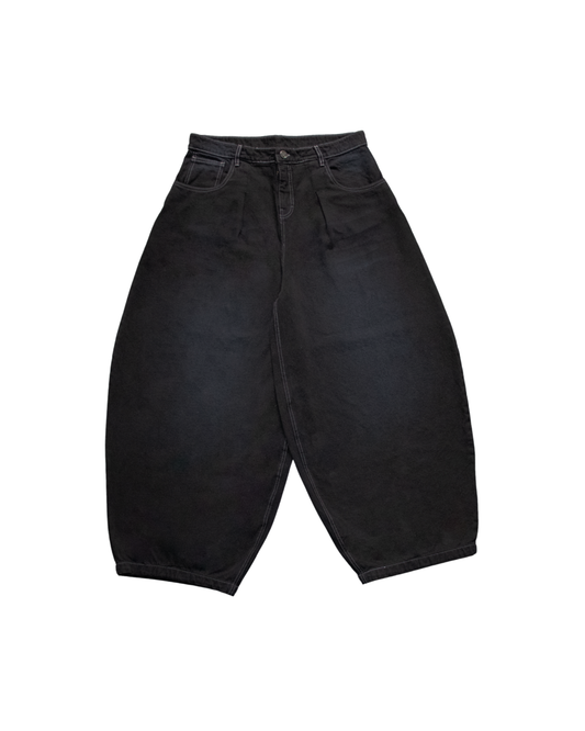 THE OMEGA BAGGY JEAN - BLACK (Pre Venta)