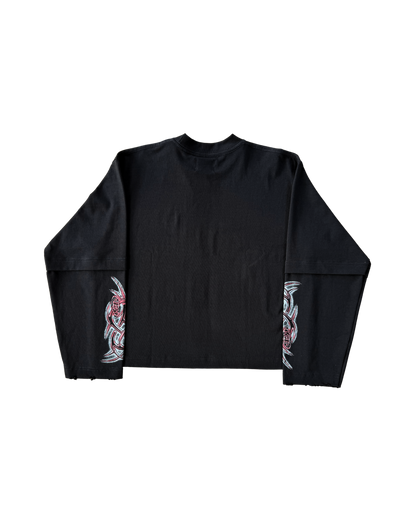 UNDERWORLD - Polo Manga Larga Boxy Fit