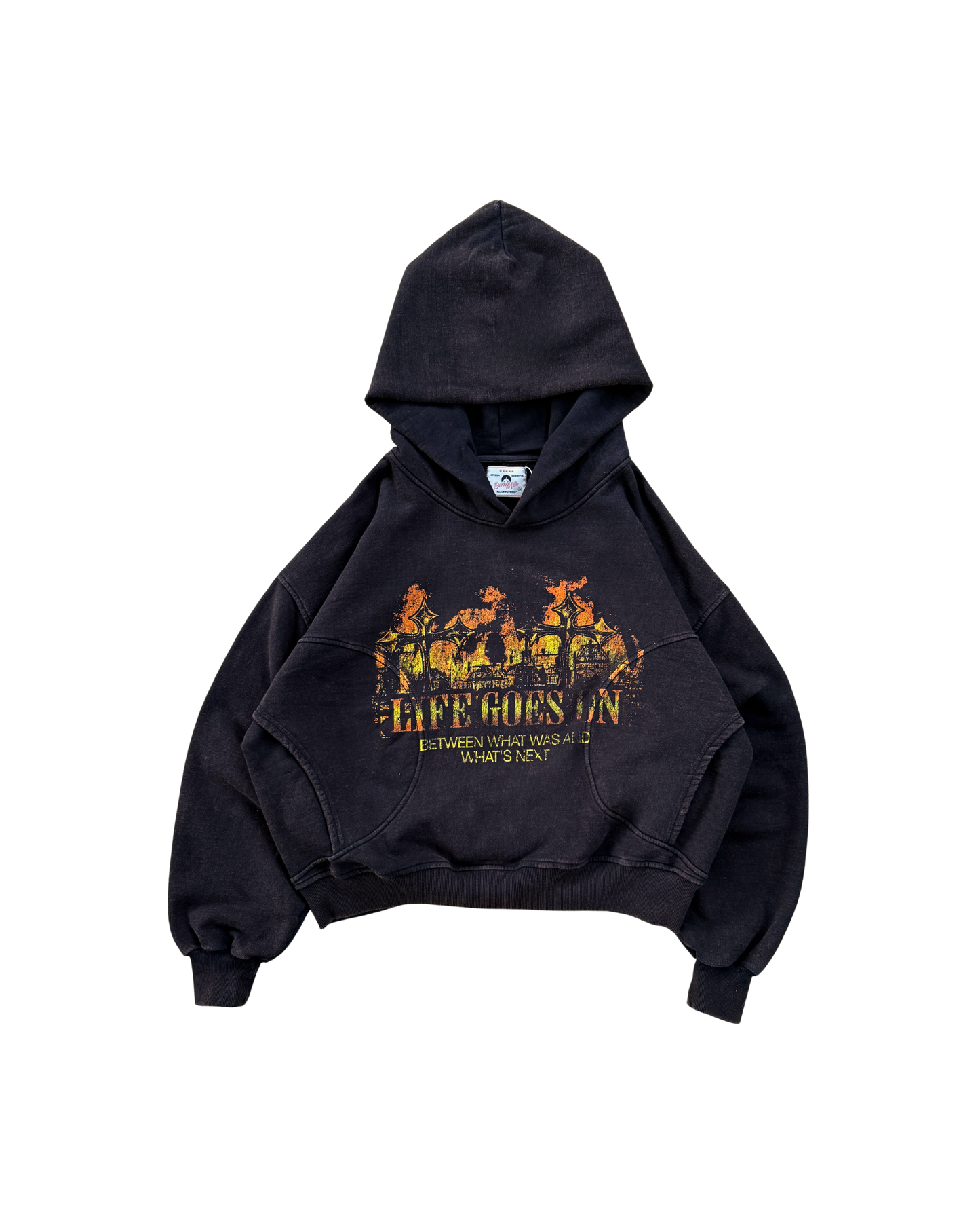 BURNED HOODIE - BOXY FIT