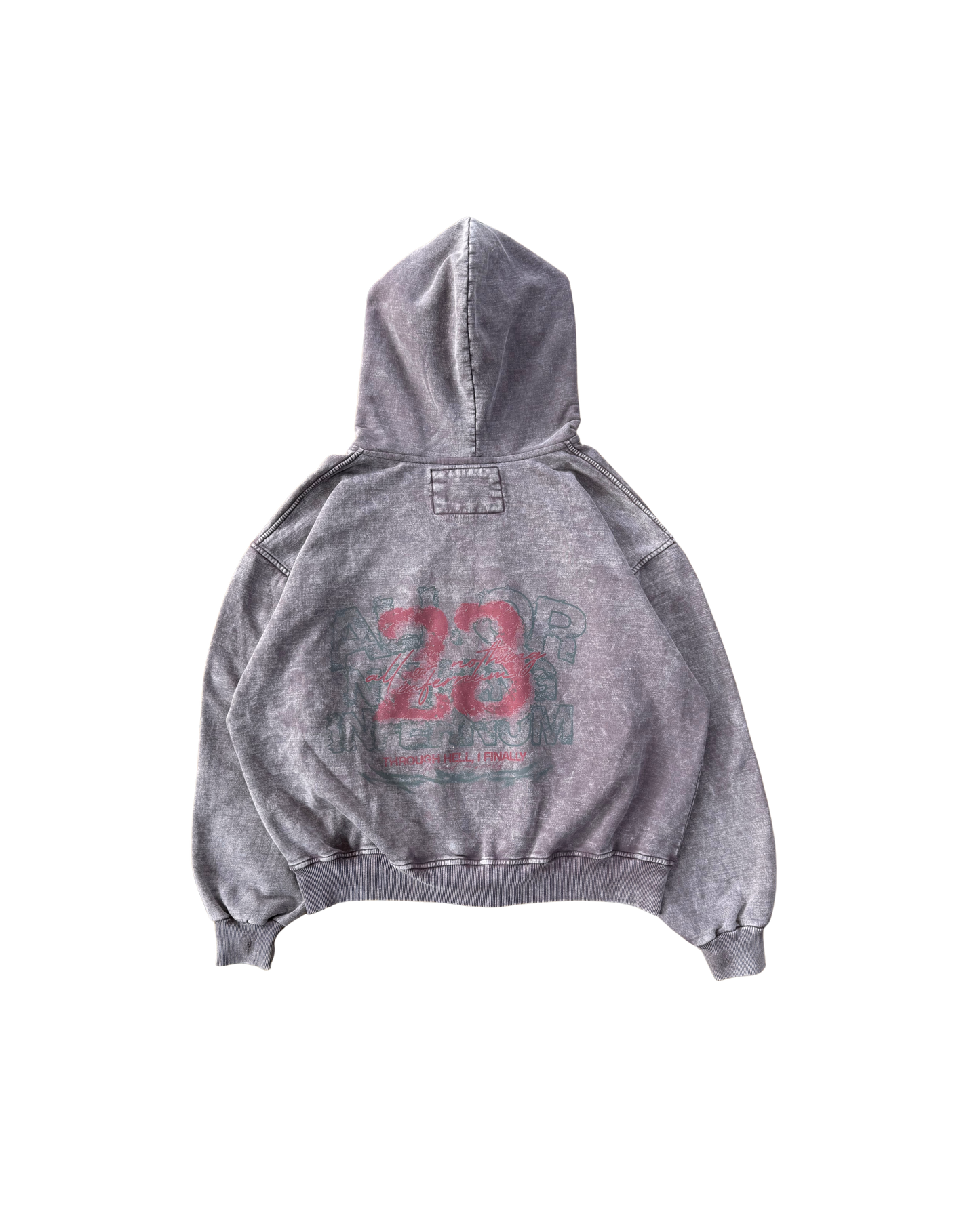 INFERNUM ZIP HOODIE - BOXY FIT
