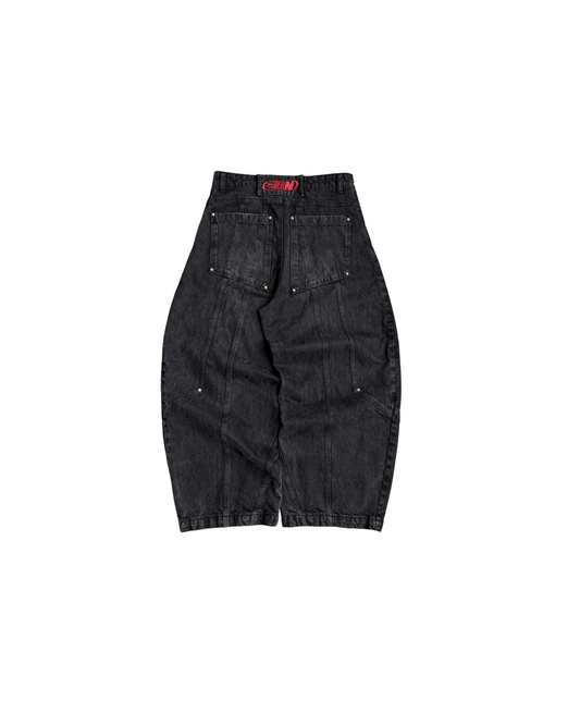 BAGGY BALLOON - DISTORTION BLACK