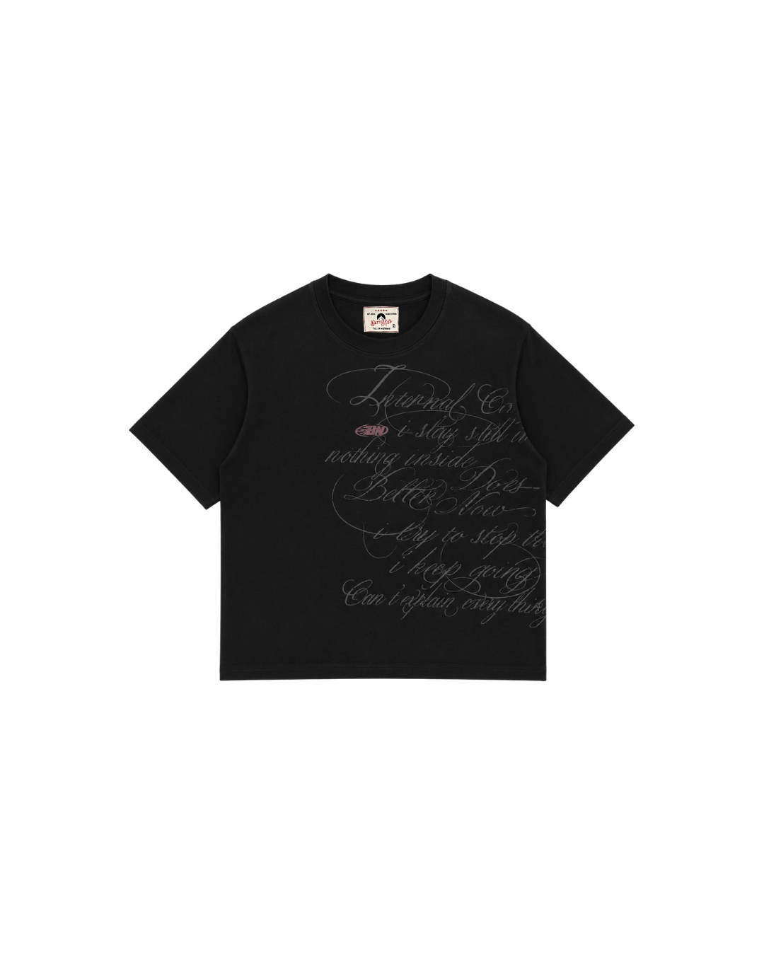 POLO SLIM BOXY FIT - CHAOS BLACK