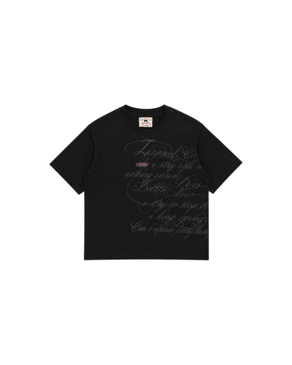 POLO SLIM BOXY FIT - CHAOS BLACK
