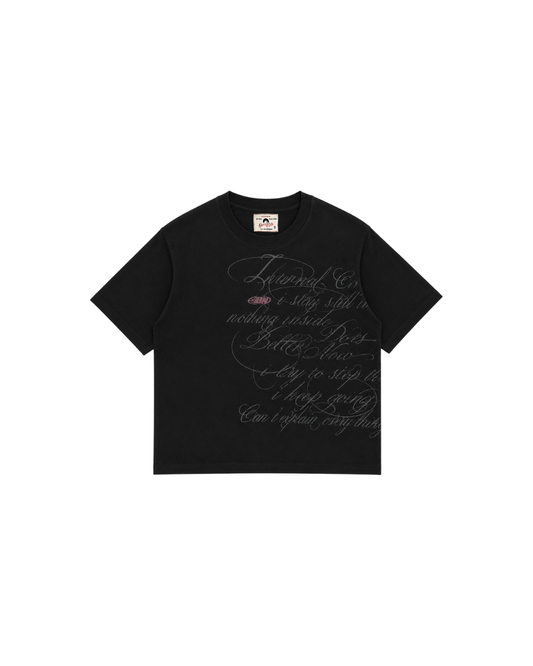 POLO SLIM BOXY FIT - CHAOS BLACK