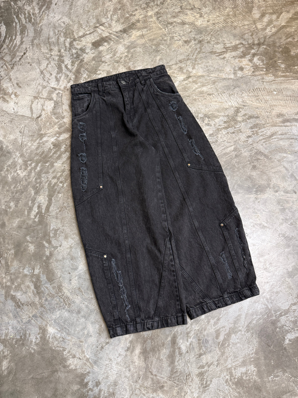BAGGY BALLOON - DISTORTION BLACK