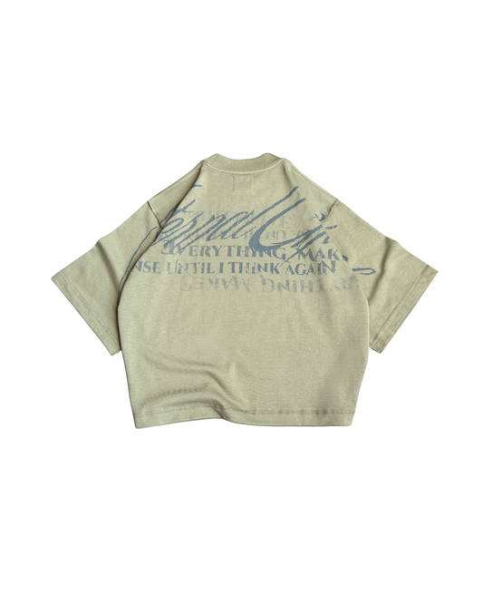POLO BOXY FIT - OBSESSION GREEN