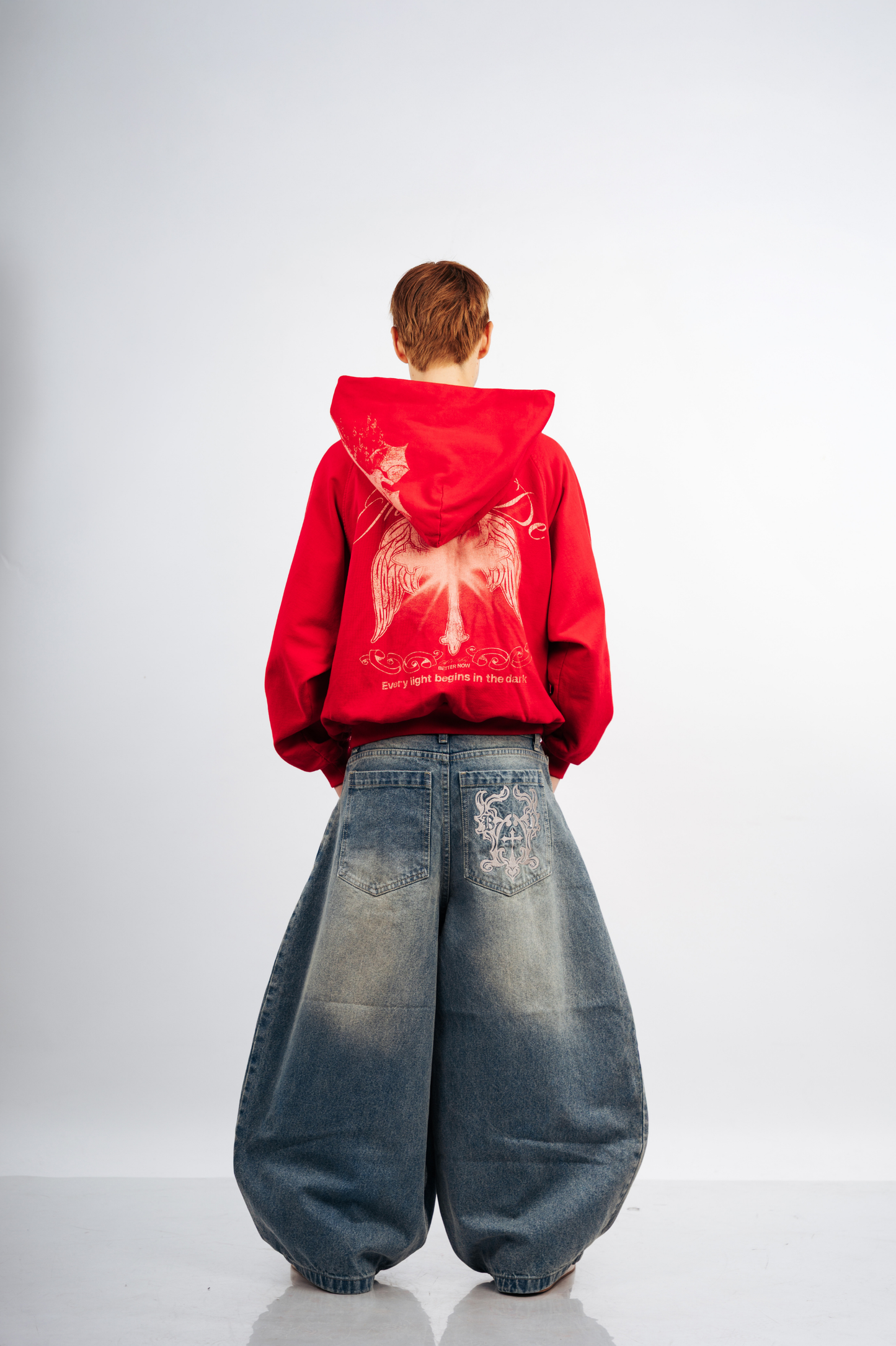 THE OMEGA BAGGY JEAN - SKY