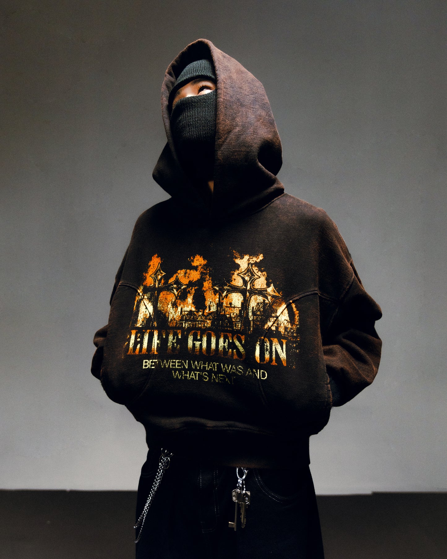 BURNED HOODIE - BOXY FIT