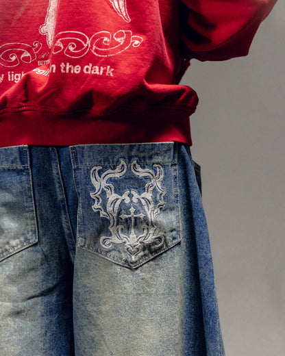 THE OMEGA BAGGY JEAN - SKY