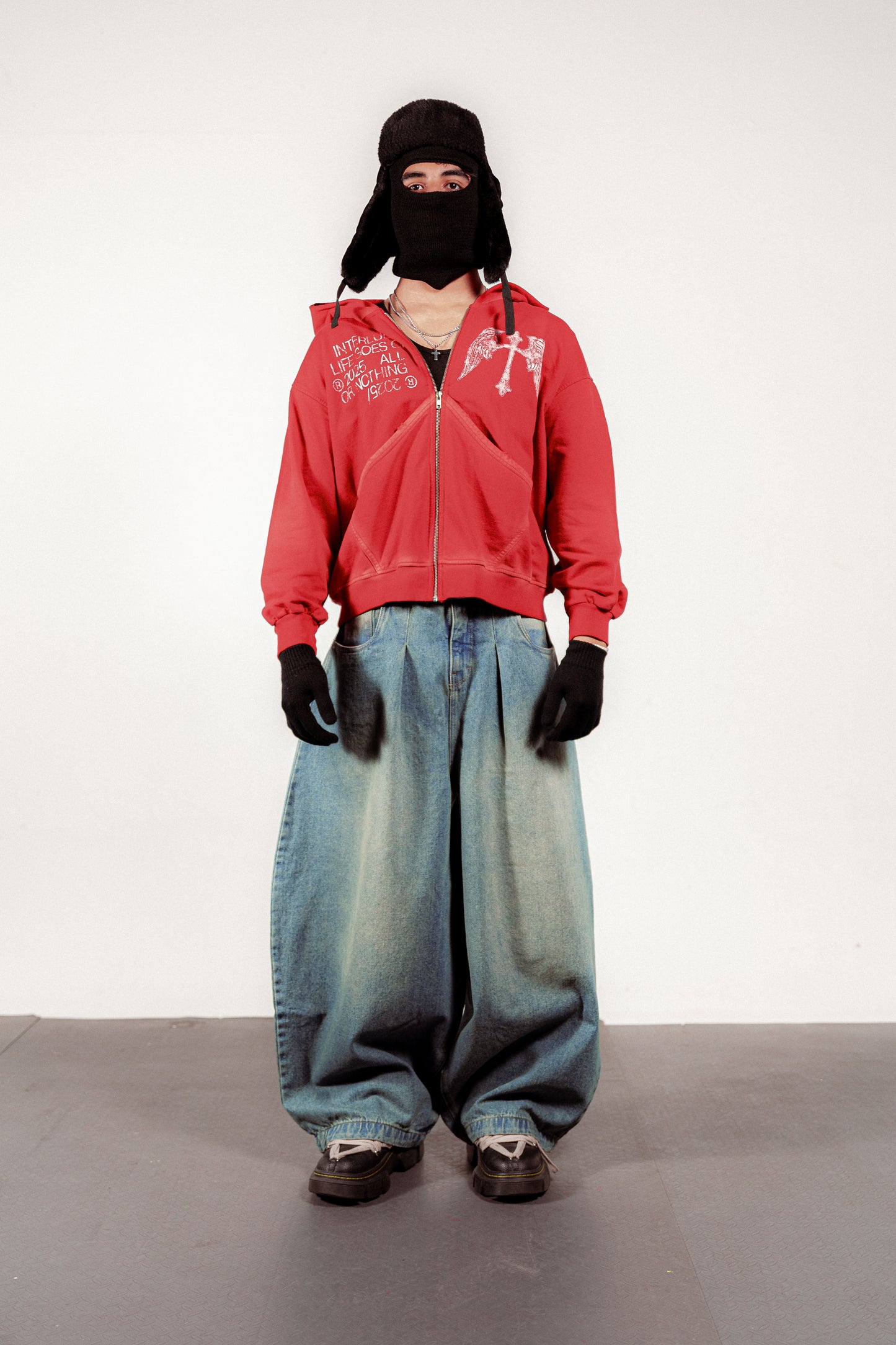 THE OMEGA BAGGY JEAN - SKY
