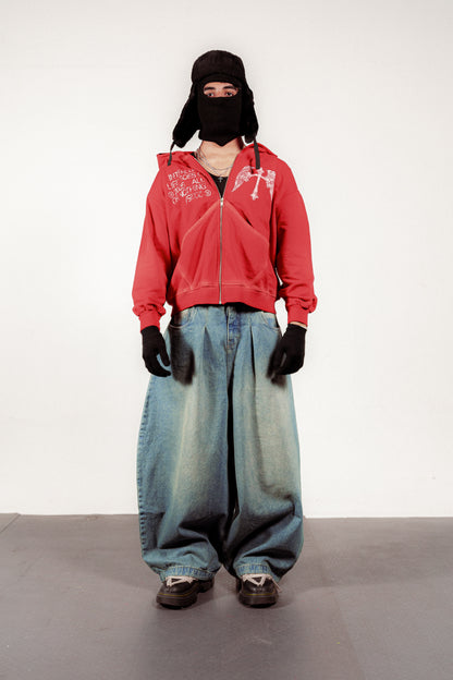 THE OMEGA BAGGY JEAN - SKY