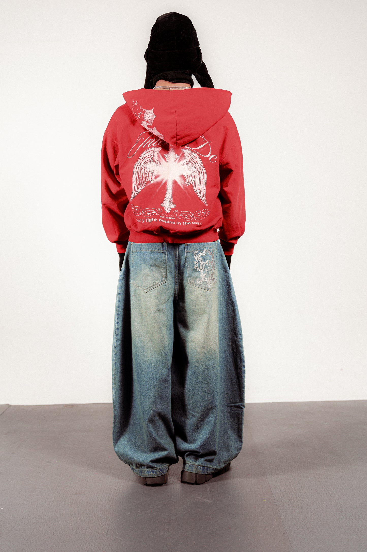THE OMEGA BAGGY JEAN - SKY