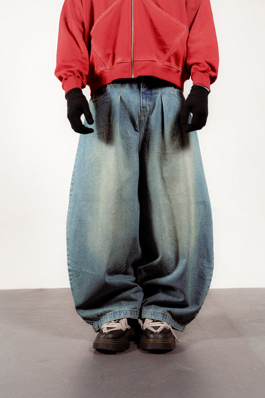 THE OMEGA BAGGY JEAN - SKY