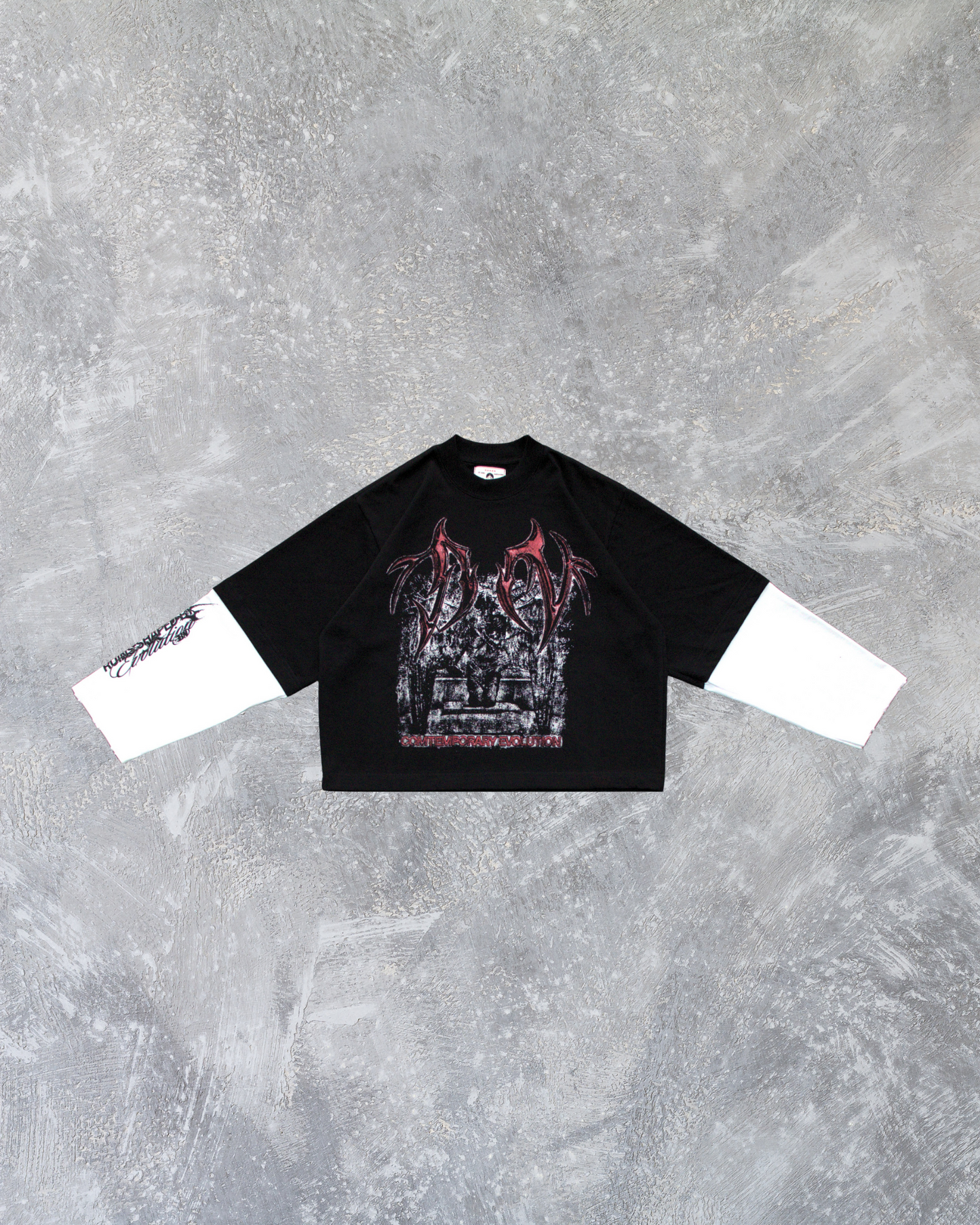 DEMONS - Polo Manga Larga Boxy Fit