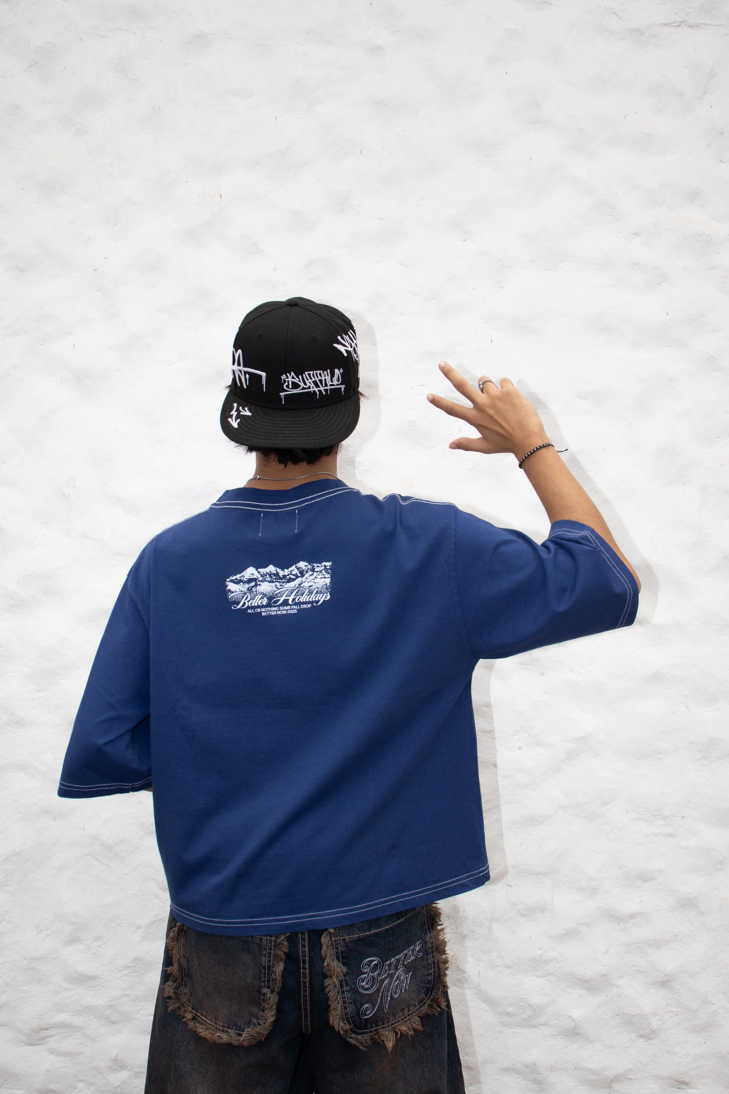 Snow Blue - Polo Boxy Fit