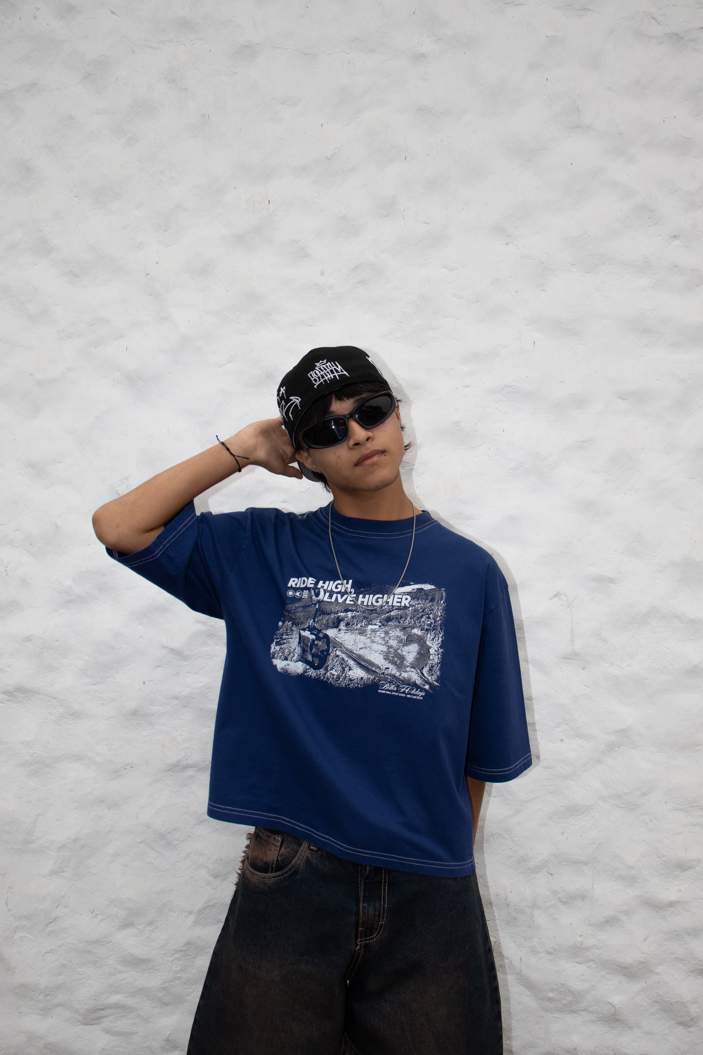 Snow Blue - Polo Boxy Fit