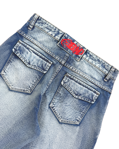 FLARED BAGGY JEAN - MAIZ