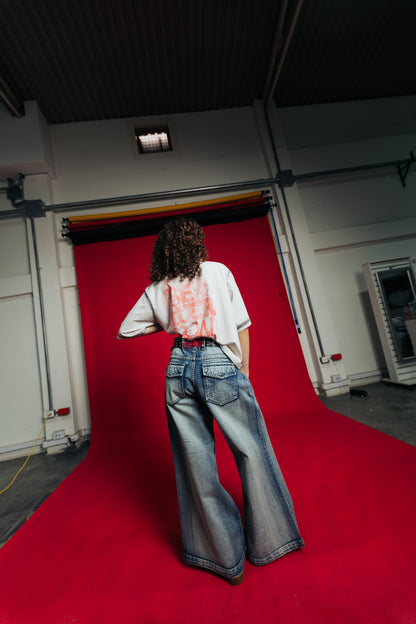 FLARED BAGGY JEAN - MAIZ