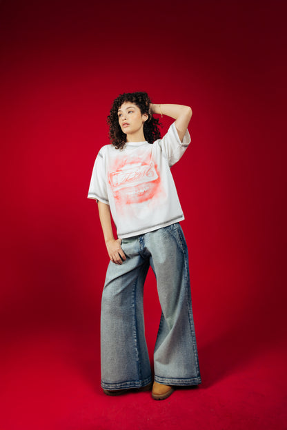 FLARED BAGGY JEAN - MAIZ