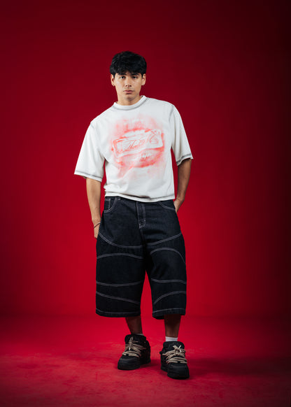 GENESIS JORT - BAGGY RAW DENIM