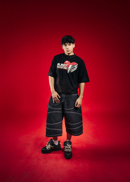 GENESIS JORT - BAGGY RAW DENIM