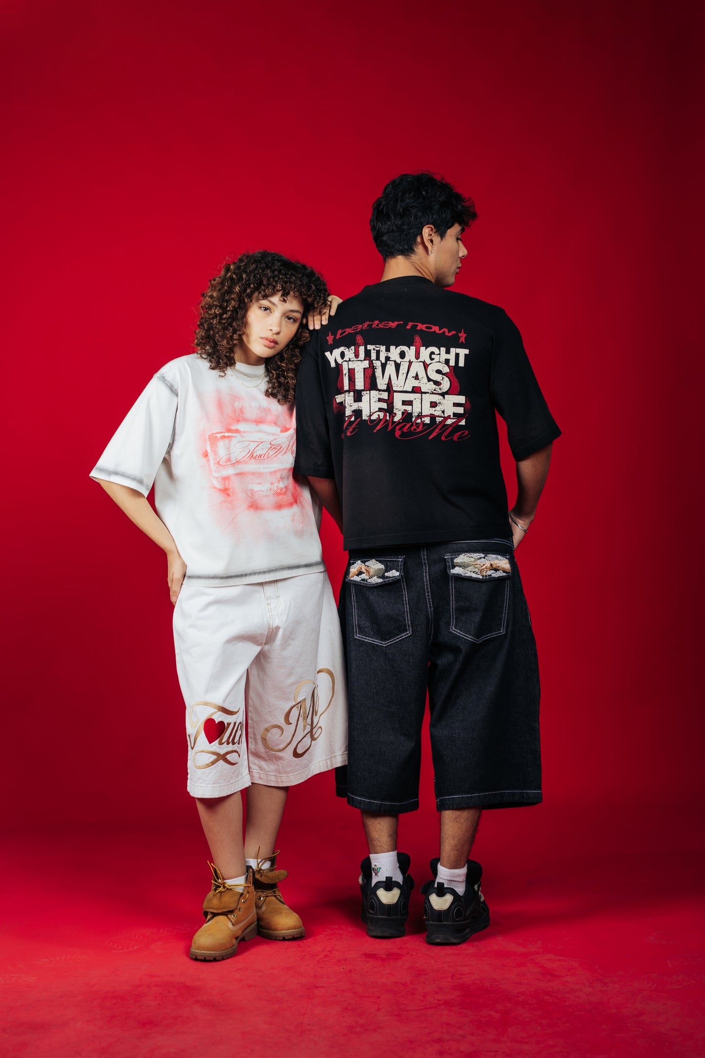 GENESIS JORT - BAGGY RAW DENIM