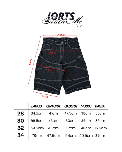 GENESIS JORT - BAGGY RAW DENIM