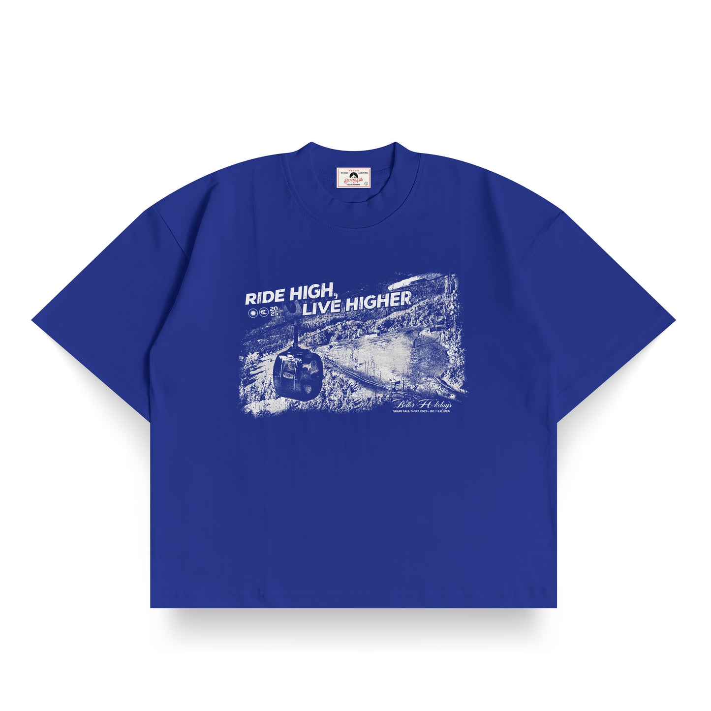 Snow Blue - Polo Boxy Fit