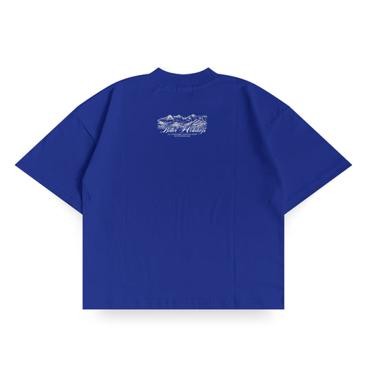 Snow Blue - Polo Boxy Fit