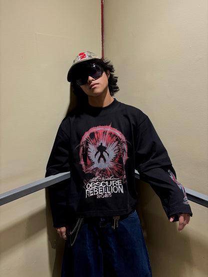 UNDERWORLD - Polo Manga Larga Boxy Fit