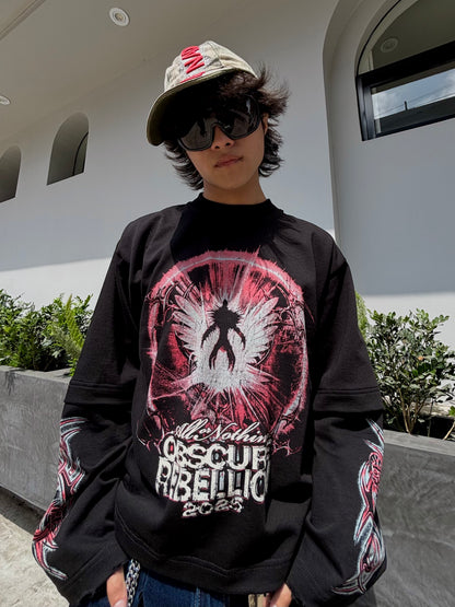 UNDERWORLD - Polo Manga Larga Boxy Fit