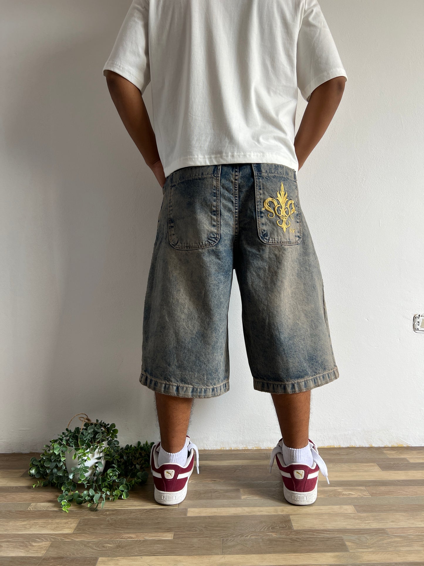 DIRTY BLUE - BAGGY JORT