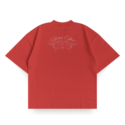 POLO BOXY FIT ROJO