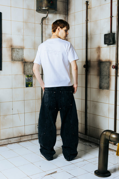 POLO SLIM BOXY FIT - CHAOS WHITE